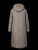 Пальто женское демисезонное Merlion SHEILA т.серый с