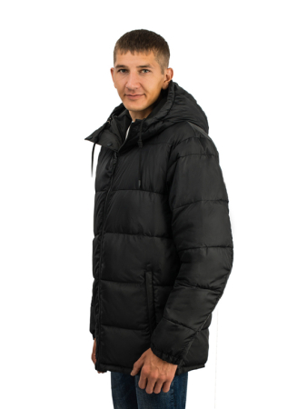 Куртка зимняя мужская Merlion BERNARD (черный)2