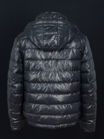 Куртка зимняя мужская Merlion М-2949 (т.синий клетка)