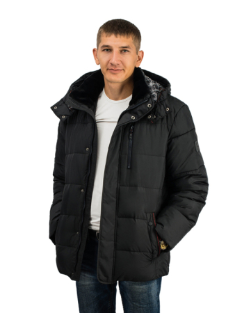 Куртка зимняя мужская Merlion M-517 (черный)3