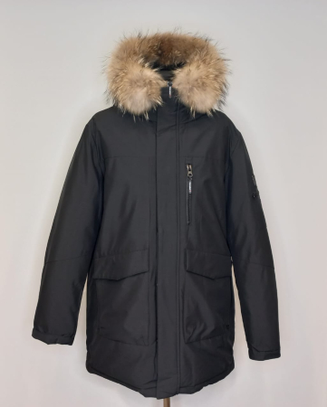 Куртка зимняя мужская K.W. 335M color:1 енот