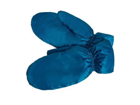 Рукавицы пуховые женские U121032 (синий 5016)