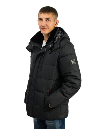 Куртка зимняя мужская Merlion M-517 (черный)2